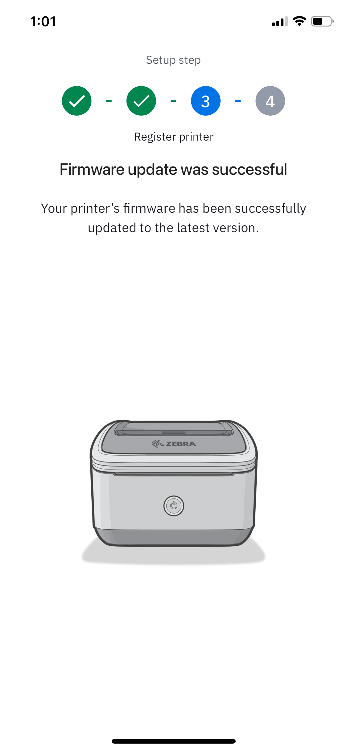 Zebra Label Printer App